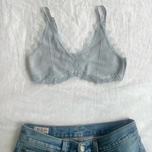 Zara Baby Blue Bralette